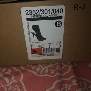 Zara Black Heels